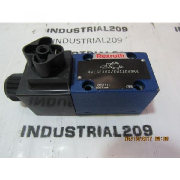 REXROTH HYDRAULIC VALVE 4WE6EA6X/EW110N9K4 Origin #1 image