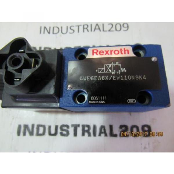 REXROTH HYDRAULIC VALVE 4WE6EA6X/EW110N9K4 Origin #4 image