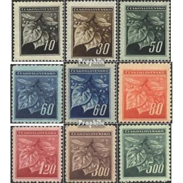 Tchécoslovaquie 424-432 (édition complète) neuf 1945 lInde branche #1 image