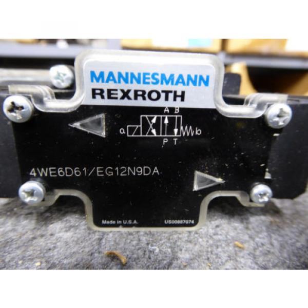 Origin REXROTH DIRECTIONAL VALVE # 4WE6D61/EG12N9DA #2 image