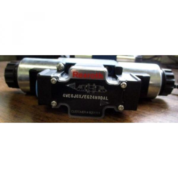 Origin REXROTH HYDRAULIC DIRECTIONAL CONTROL VALVE 4WE6J6X/EG24N9DAL #1 image