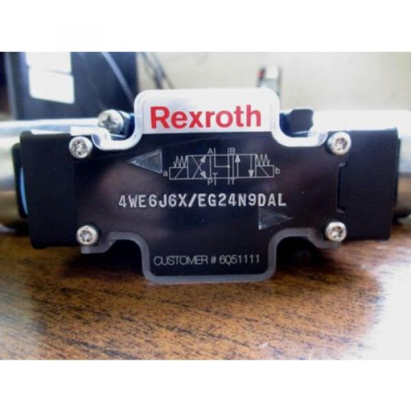 Origin REXROTH HYDRAULIC DIRECTIONAL CONTROL VALVE 4WE6J6X/EG24N9DAL #2 image