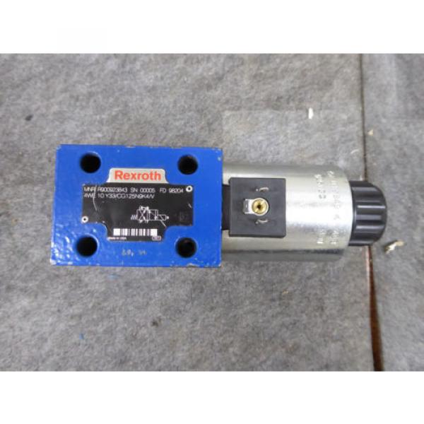 Origin REXROTH DIRECTIONAL VALVE # 4WE10Y33/CG125N9K4/V # R900923843 #1 image