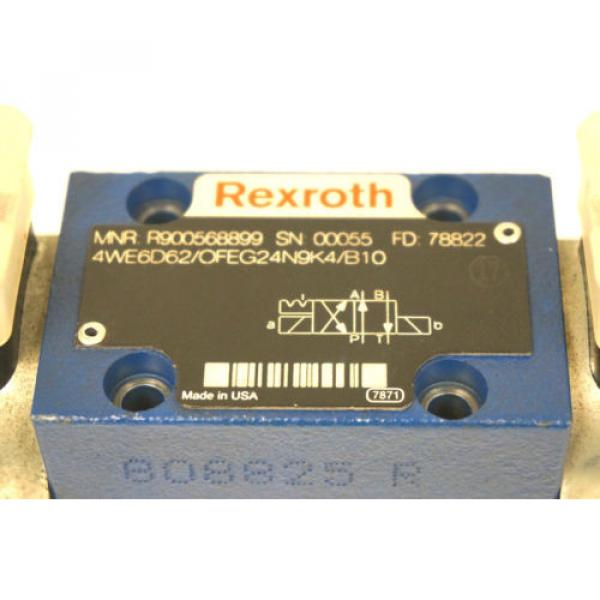 Origin REXROTH R900568899 DIRECTIONAL VALVE 4WE6D62/OFEG24N9K4/B10 #4 image