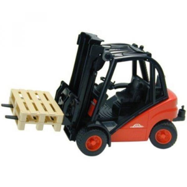 Bruder Toys Linde H30D fork Lift with Pallet #1 image