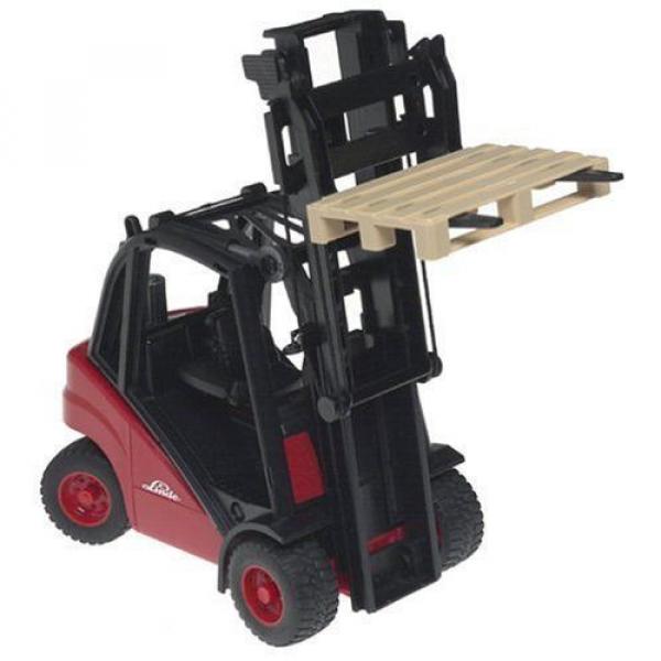 Bruder Toys Linde H30D fork Lift with Pallet #2 image