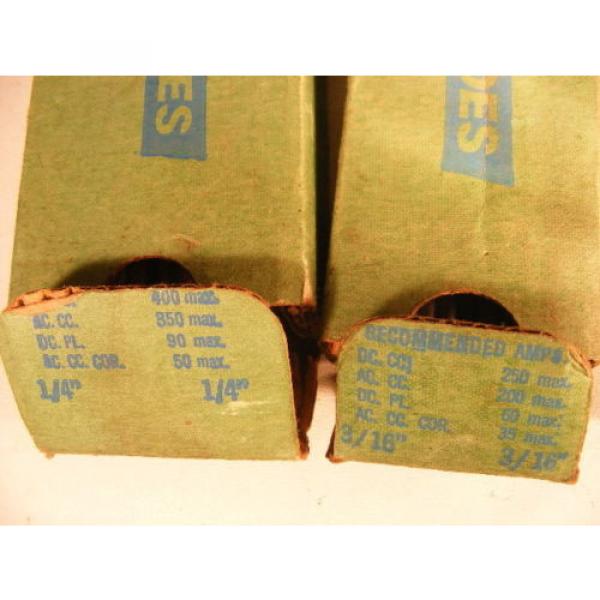 Lot 1/4&#034;&amp; 3/16&#034; LINDE Union Carbide 12&#034; GOUGING ELECTRODES  Rods Carbon Arc Air #6 image