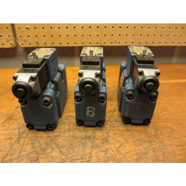 Mannesmann Rexroth 4WEH10D40/6AW110NET Z55L Hydraulic Directional Valve #8 image