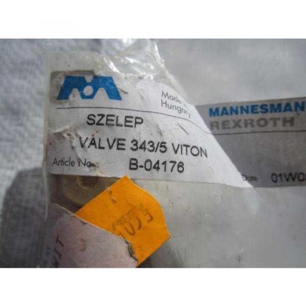 REXROTH 343/5 VITON VALVE B-04176 – NOS #3 image