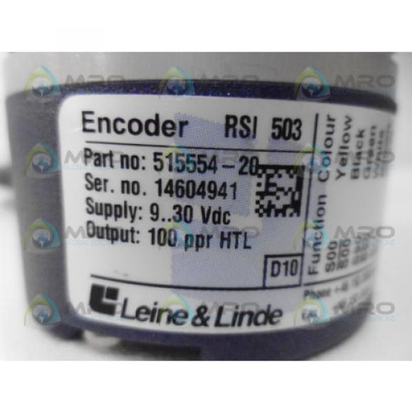 LEINE &amp; LINDE 515554-20 INCREMENTAL ENCODER *NEW NO BOX* #6 image