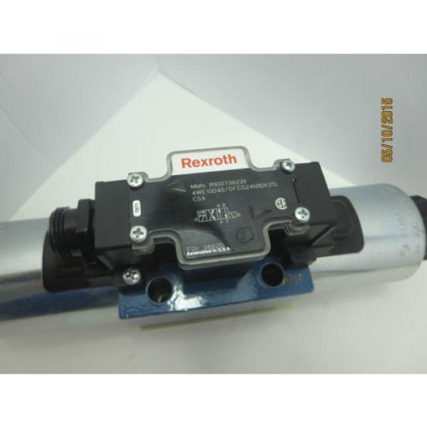 Rexroth 4WE10D40/0FCG24N9DK25L Directional Spool Valve Origin #1 image