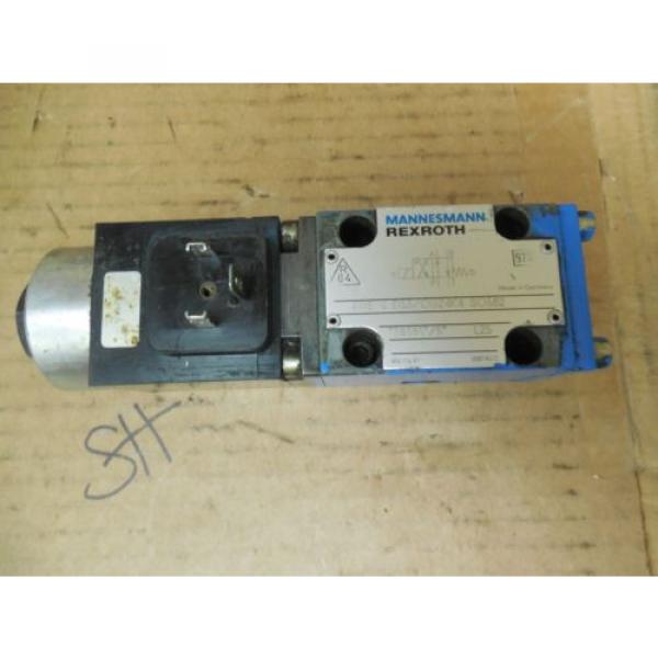 Rexroth Mannesmann Hydraulic Valve 4WE 6 D53/CG24K4 SO582 Used #1 image