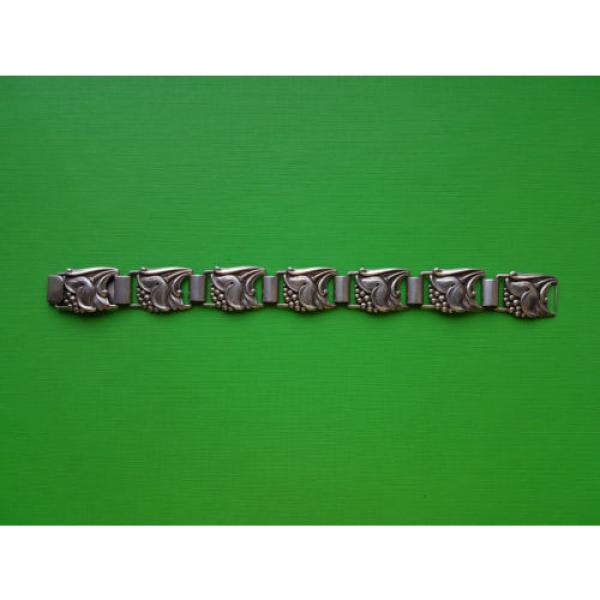 Swedish 1952 Asa Tage Linde Silver Silver Links Bracelet #1 image