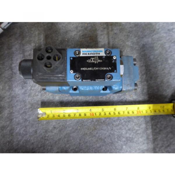 Origin REXROTH DIRECTIONAL VALVE # 4WEH10UA44/6EW110N9K4/V #1 image