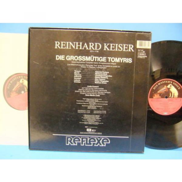 R Keiser Die Grossmutige Tomyris Hans-Martin Linde 1988 NM 2LP Box EMI 749466 #5 image