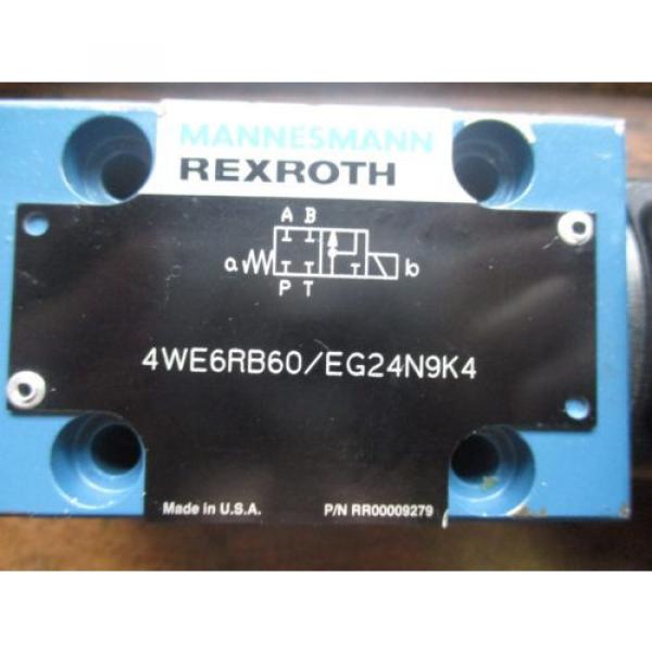 Origin REXROTH VALVE 4WE6RB60/EG24N9K4 #2 image