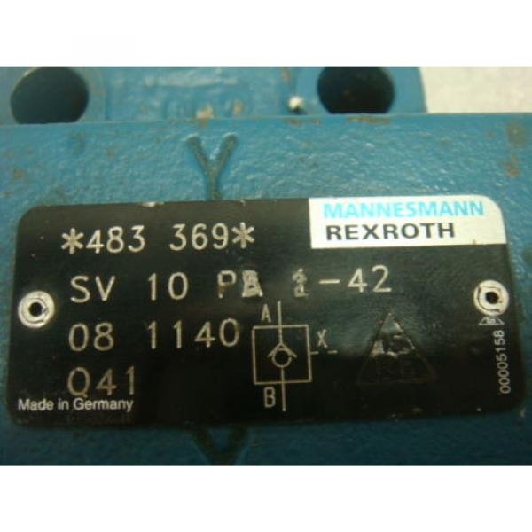 Origin, REXROTH, HYDRAULIC CHECK VALVE, SV10PB242, Origin NO BOX #3 image