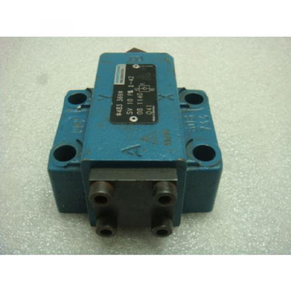 Origin, REXROTH, HYDRAULIC CHECK VALVE, SV10PB242, Origin NO BOX #6 image