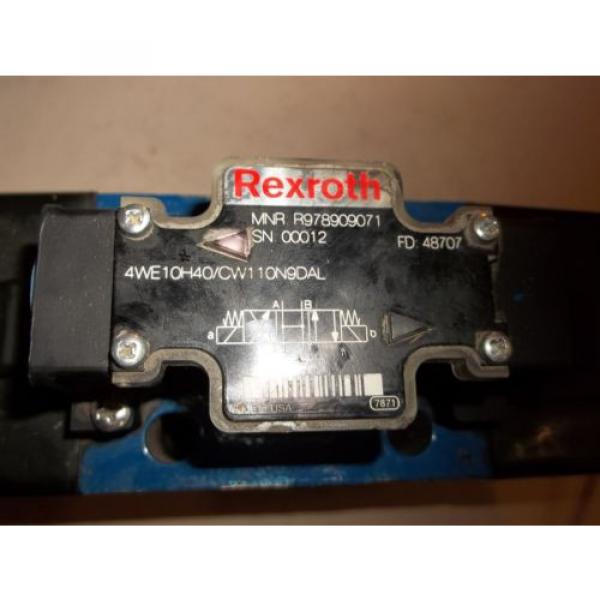 REXROTH Origin 4WE10H40/CW110N9DAL DIRECTIONAL CONTROL VALVE  LL2 #2 image