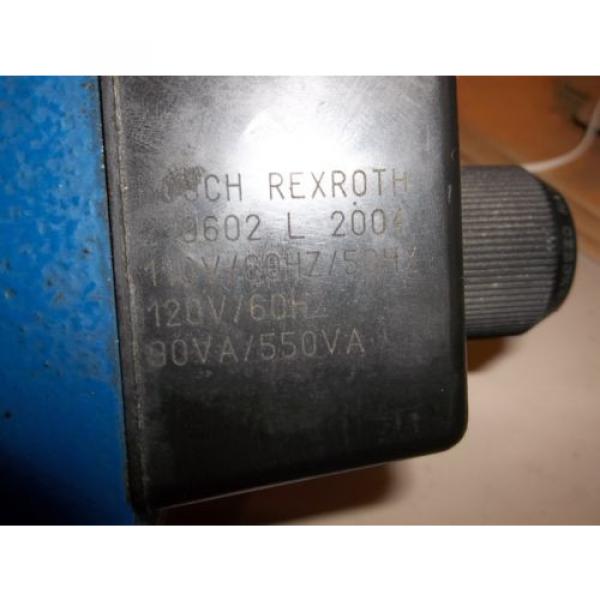 REXROTH Origin 4WE10H40/CW110N9DAL DIRECTIONAL CONTROL VALVE  LL2 #4 image