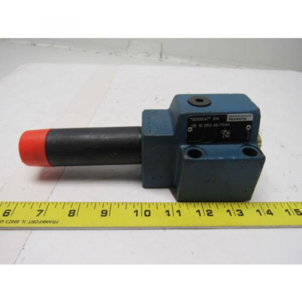 Rexroth DR-10-DP2-43/75YM Pressure Reducing Valve  1090 PSI 75 bar #1 image