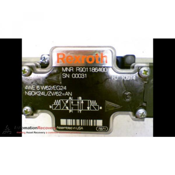 REXROTH 4WE 6 W62/EG24 DOUBLE SOLENOID VALVE 24DC 1,25A, Origin #164482 #2 image