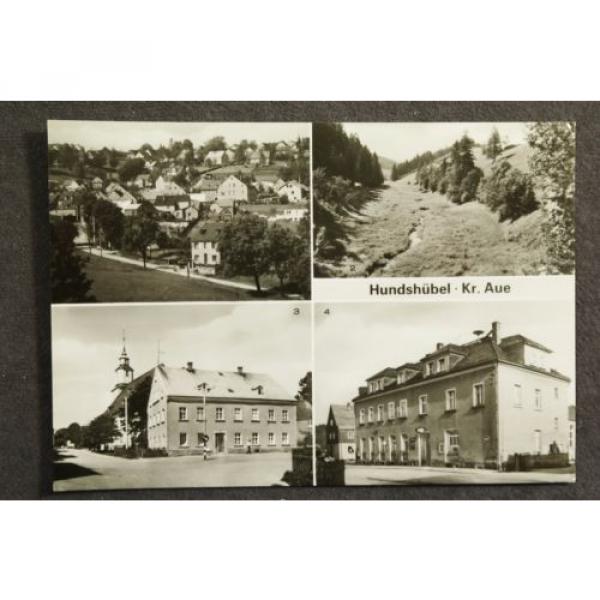 Hundshübel Kr. Aue mit Gasthof zur Linde / DDR AK 5 #1 image