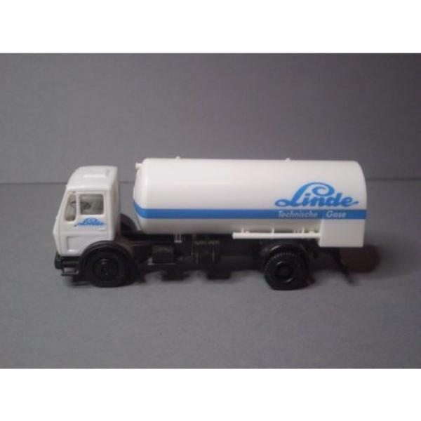 Herpa 1:87 MB Tankzug, Linde Technische Gase. Lesen! (L 782) #1 image