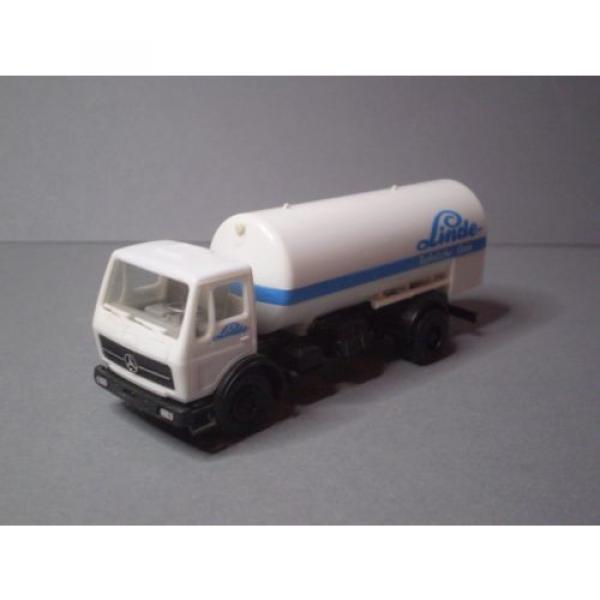 Herpa 1:87 MB Tankzug, Linde Technische Gase. Lesen! (L 782) #2 image