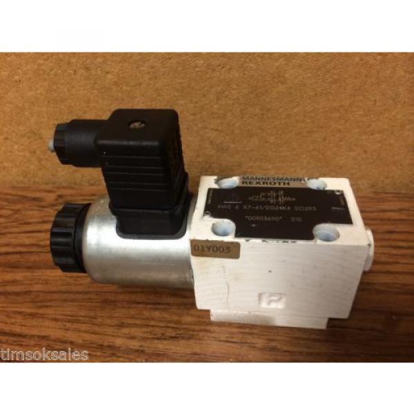 Rexroth Hydraulics 4WE 6 X7-61/EG24K4 SO293 Industrial Hydraulic Control Valve #1 image