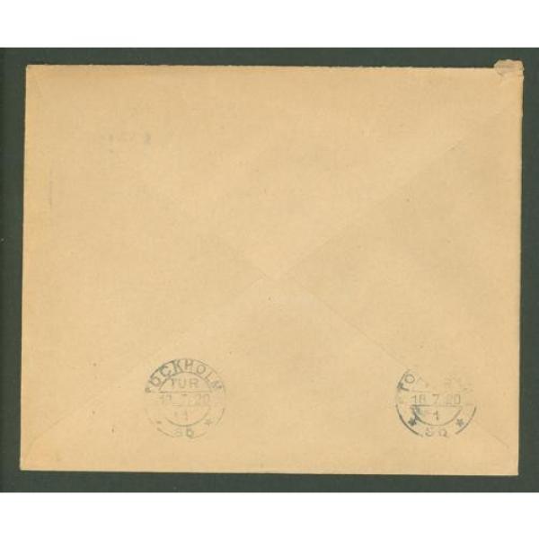 J Cover G01 Sweden 1920 Nils Linde Linkoping #2 image