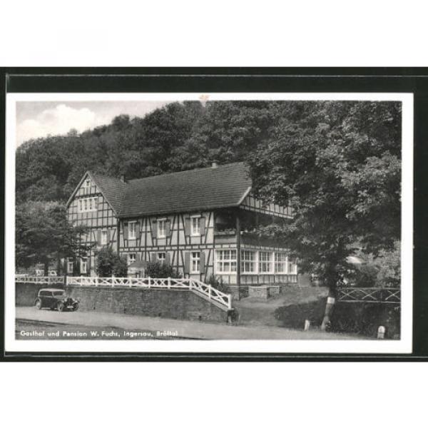 alte AK Ingersau, Hotel Pension zur Linde v. W. Fuchs #1 image