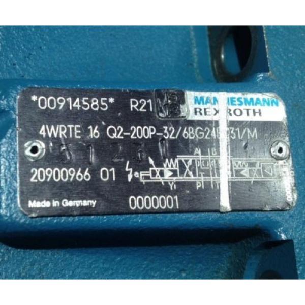 Rexroth Proportional Servo Valve 4WRTE 16 Q2/200P 32 #3 image