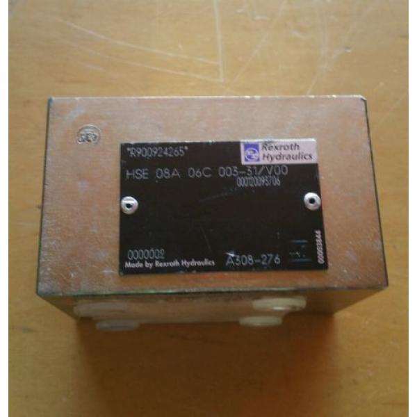 Rexroth Hydraulics Valve HSE 08A 06C 003-31/V00 #1 image