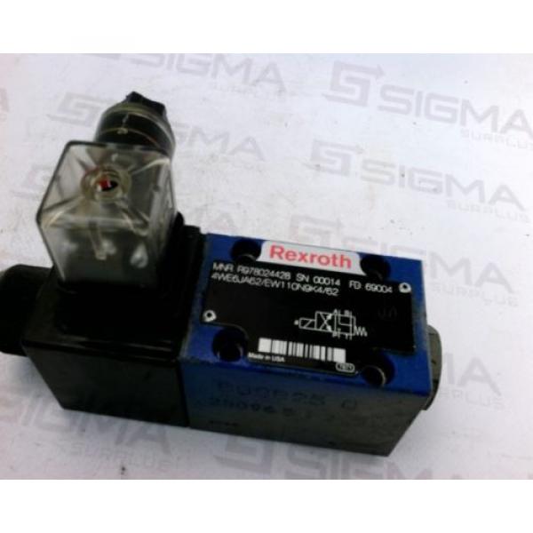 Rexroth R978024428 Directional Solenoid Valve 4WE62/EW11ON9K4/62 #2 image