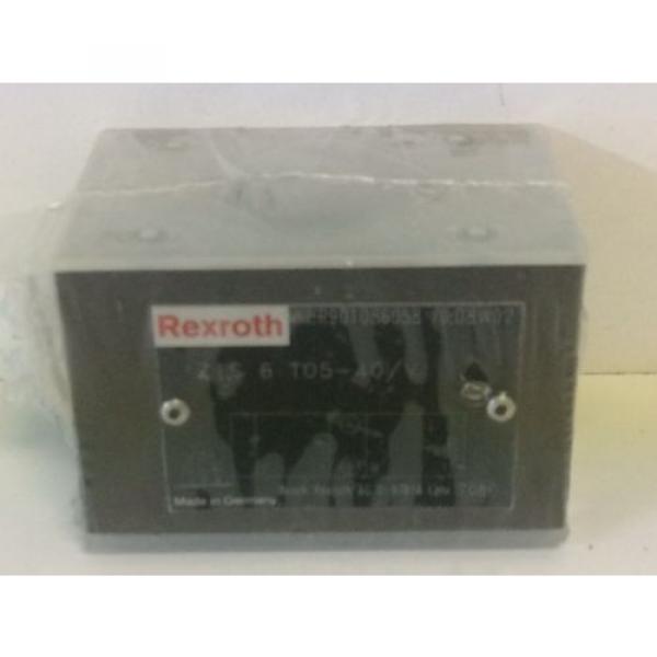 Origin REXROTH HYDRAULIC CHECK VALVE Z1S-6-T05-40/V  R901086058 FD:08W02 #1 image