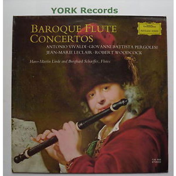 DG 135 002 - BAROQUE FLUTE CONCERTOS - LINDE / SCHAEFFER - Ex Con LP Record #1 image