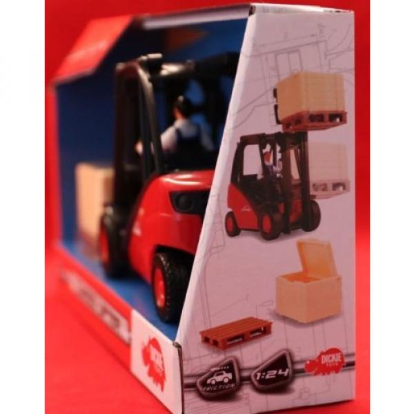 +++CARGO LIFTER++GABELSTAPLER++LINDE++DICKIE TOYS++ M 1:24++ neu #3 image