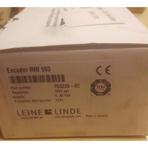 Leine &amp; Linde Encoder RHI 593 753236-02 9..30Vdc 1024 ppr HTL #1 image