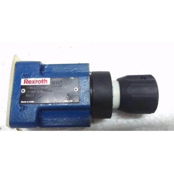 2FRM6B36-20/15QRV Rexrtoh R983032409 Flow Control Valve WITH KEY LOCKED #1 image