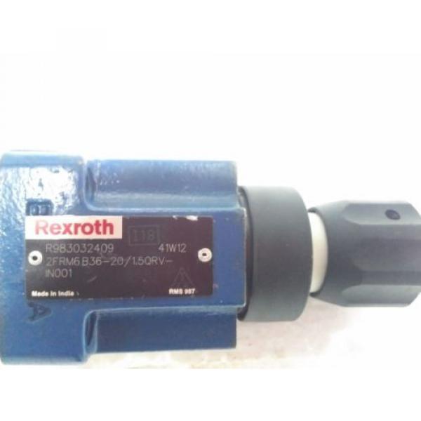 2FRM6B36-20/15QRV Rexrtoh R983032409 Flow Control Valve WITH KEY LOCKED #2 image