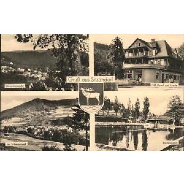 41455011 Sitzendorf Thueringen Wappen Hotel zur Linde Schwarzatal Schwimmbad Sit #1 image