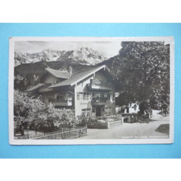 AK (1353) Partenkirchen, Gasthof zur Linde - gelaufen  1934 #1 image