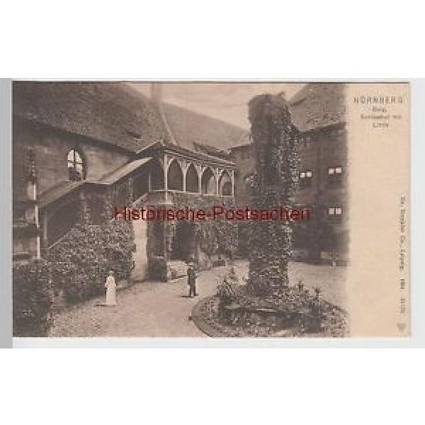 (65797) AK Nürnberg, Burg, Schlosshof mit Linde, um 1905 #1 image