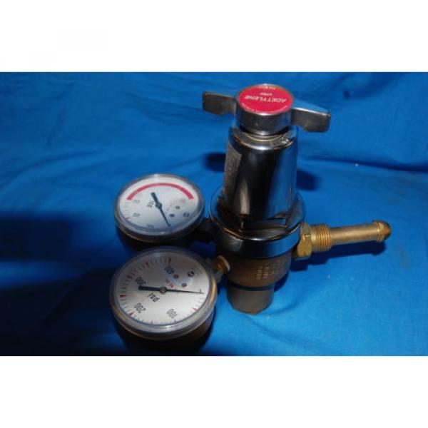 TRIMLINE GAS REGULATOR R-77 ACETYLENE MAKE OFFER *FREE SHIP* #2 image