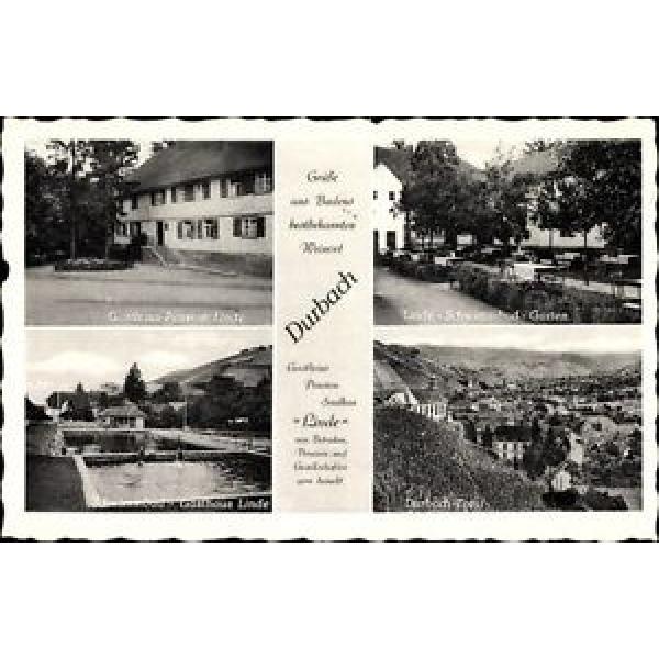 Ak Durbach BW, Gasthaus Pension Linde, Schwimmbad, Totalansicht,... - 10096435 #1 image