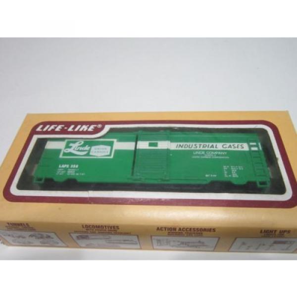 Life-Like #8475 Linde Union Carbide Box Car, HO Scale, Box #2 image