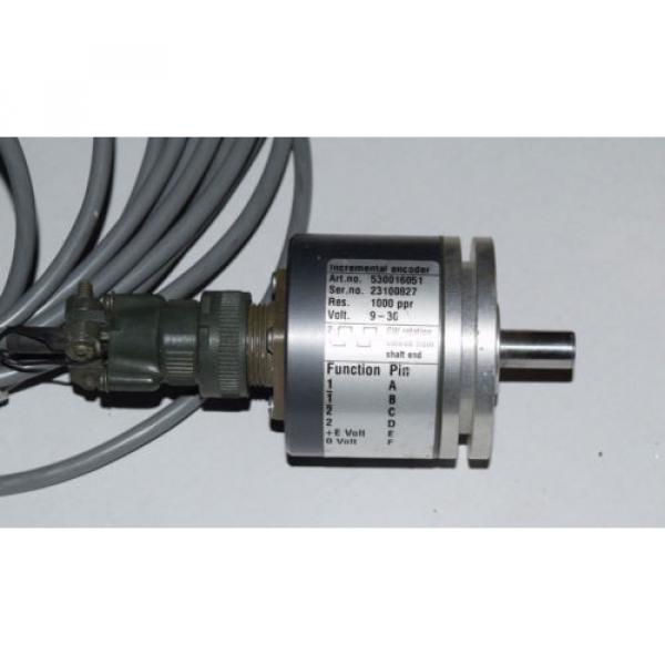 INCREMENTAL ENCODER LEINE&amp;LINDE AB 530016051 1000ppr 9-30v #4 image