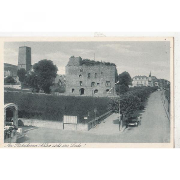 BF19144 am rudesheimer schloss sleht eine linde  germany  front/back image #1 image