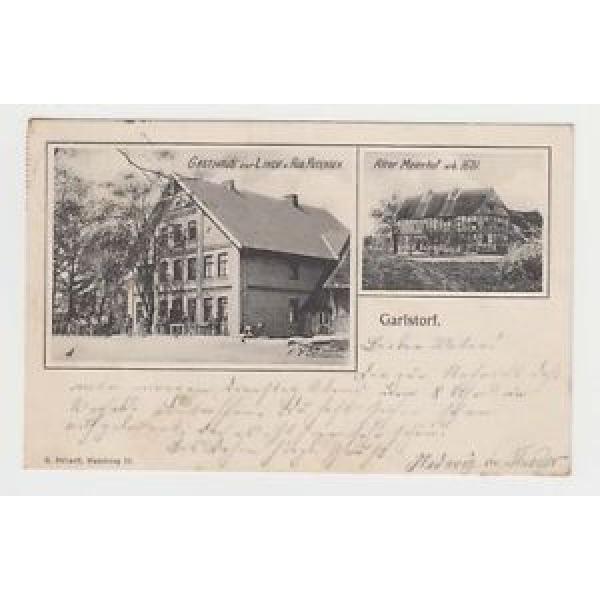 AK GARLSTORF  Gasthaus zur Linde Alter Meierhof Kutsche Fahrrad  1904  gelaufen #1 image